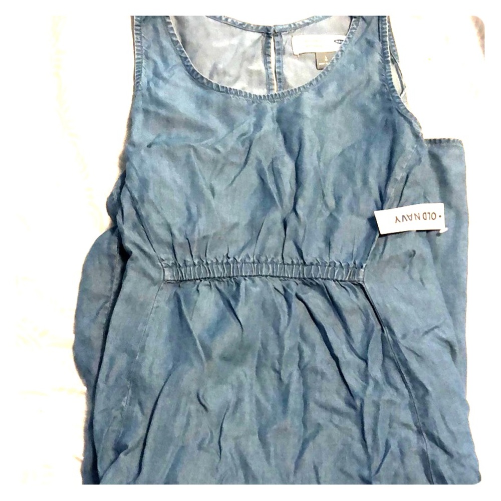 Denim old navy maternity dress